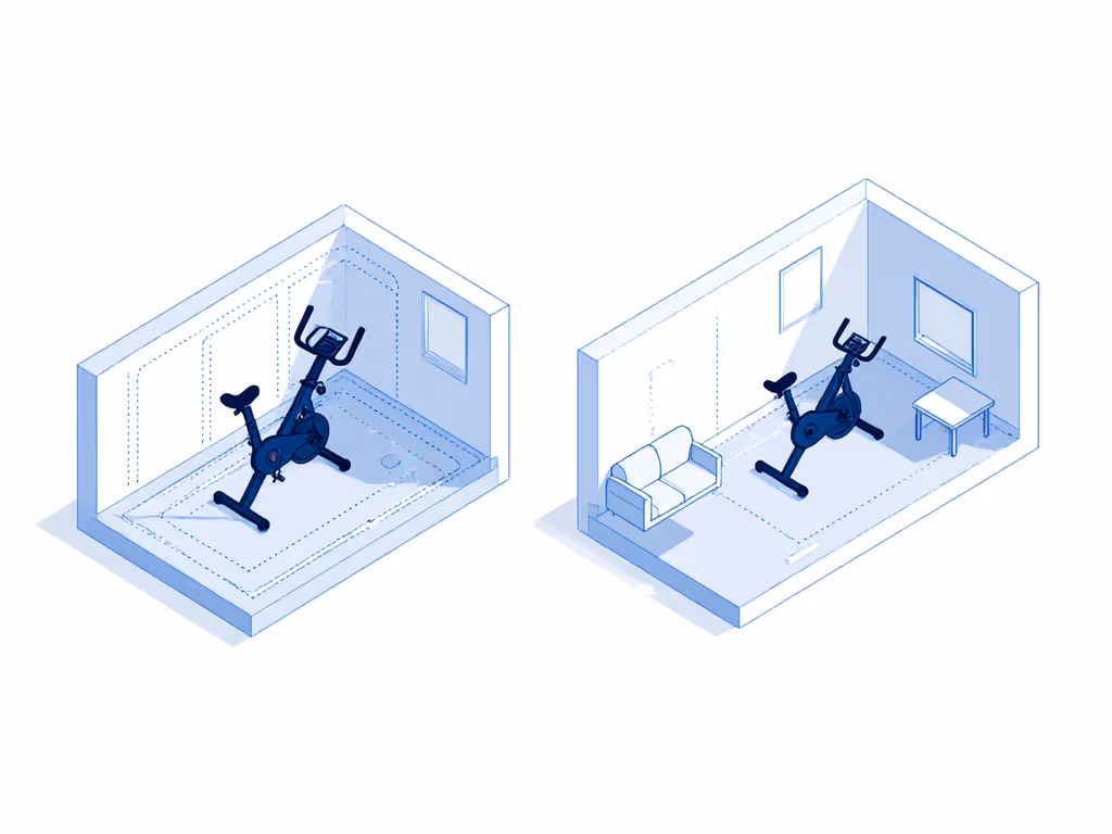 layout_showing_space_requirements_for_both_bike_types_in_typical_apartment_configurations
