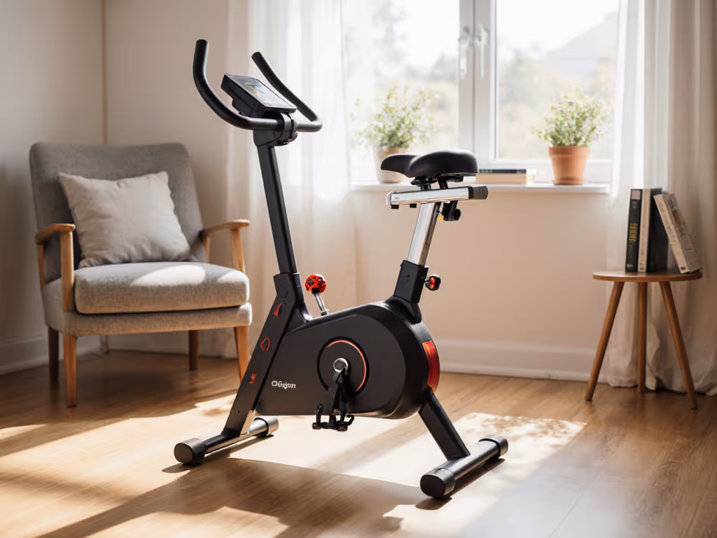Senior Exercise Bike: Portable & Step-Through Design