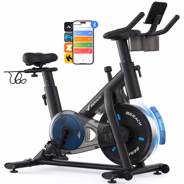 MERACH Stationary Exercise Bike